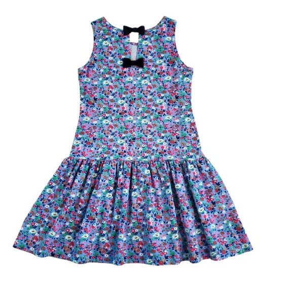 NWT Florence Eiseman Floral Dress Size 12 - Picture 5 of 6